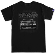 Novelty Man's tshirt Dodge Challenger Hellcat Srt Supercharged 6 2L V8 392 Hemi Motor Engine 100% Co