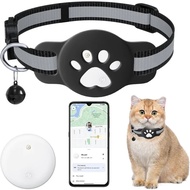 Bluetooth Tracker Compatible with Google Find My Tracker for Pets, Cat Location Tracker with Holder,