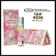 6ml TAIF ROSE Roll-On Perfumes by AL REHAB K.S.A Convenient for travel Pocket size Long Lasting Perf