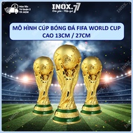 Football trophy model 13cm / 27cm high Exquisitely crafted - 332