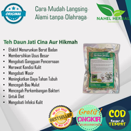 Isi 1pcs Obat Diet Detox Slim Herbal Paling Ampuh BPOM Kapsul Daun Jati Cina Amanah Teh Original Jam