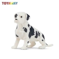 Simulation Dog Pet Animal Model Toy Mini Standing Dalmatian Puppy Figures Dolls Action Figurines