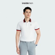 Insidemen Men's Short-Sleeved Polo Shirt Lightweight Regular Fit 6PS001AZ