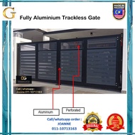 FULLY Aluminum Trackless Gate with Autogate System for landed house