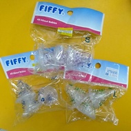 Fiffy Puting Botol Susu Pelbagai Saiz (3pcs)