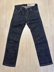 Neighborhood  Narrow unwash denim jeans