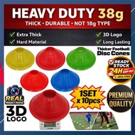 Thicker Football Disc Cones /  Football Soccer Disc ( 370g x 10pcs )