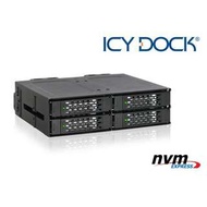 {MPower} 台灣名廠 ICY Dock MB699VP-B 專業級 4 Bay 2.5" U.2 NVMe SSD Mobile Rack 抽取架 - 原裝行貨