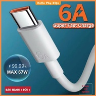 6A fast charging cable for XM USB - Type C. Type C fast charging cable, 67W fast charging cable, Typ