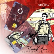 GDORA Gold Bar 0.25gram '' Paramedic '' 999.99
