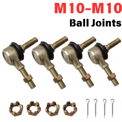 M10-M10 Tie Rod End Ball Joint For 50cc 70cc 90cc 110cc 125cc 150cc 200cc 250cc 300cc ATV Quad Dirt 
