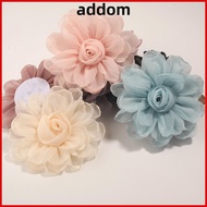 ADDOM 5pcs Silk Roses Flower Head, 10.5CM DIY Artificial Roses Flower, Korean  Organza Handmade Burn