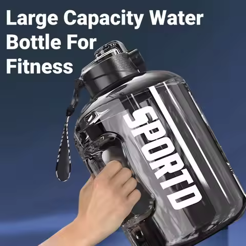 1.7L/2.7L Sports Water Bottle Gym Cycling Cup Portable Handheld Large Capacity Water Bottle For Fitn