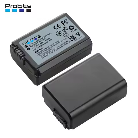 NP-FW50 NP-FW50 Replacement Battery For Sony ZV-E10 A7 A7R A7RII A7II A7SII A7S A7RII A6300 A6400 A6