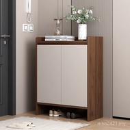 Multi-Layer 2025 Style Doorway Household Solid Wood New Style Indoor Shoe Rack Storage Entrance Stor