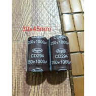 Capacitor 250v 1000uf combo of 2 disassemblers