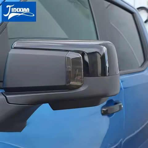 JIDIXIAN Fit for Chevrolet Silverado for GMC Sierra 2019 Up Car Smoked Mirror Turn Signal Light Lamp