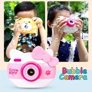 Kids Toys Camera Bubble Bubble Soap / Bubble Camera Character Hello kitty spiderman Panda