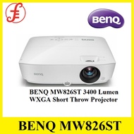 BENQ MW826ST 3400 Lumen WXGA Short Throw Projector