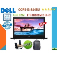 Dell Inspiron 14 3480 8th Gen Intel Core i3 8145U (2.10GHz-3.9GHz, 4GB DDR4, 1TB, 14.0 Inch HD (1366