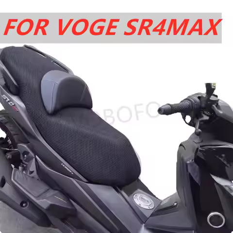 Fit for VOGE SR4MAX Scooter Nylon Fabric Saddle 3D Mesh Breathable Net Sun Proof Protector Seat Cush