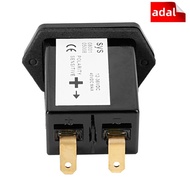 ADAL Engine Hour Meter, 12-36V Timer Hour Meter Timer, Universal DC Mechanical Hour Meter Boat