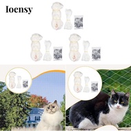 [Ioensy] Pet Balcony Net Anti Fall Fence Net Cat Mesh Fence Cat Netting Nylon Material Easy Installa