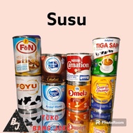 Susu Kental Manis Kaleng / SKM Kaleng / Susu Evaporasi / Susu Krimer / Frisian Flag Putih / Frisian 