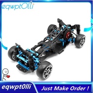 eQQDIY RC Car Rear-Drive Drift Racing Frame for 1/10 Mini-Size RC Car Frame Drift Car Kit Version RC