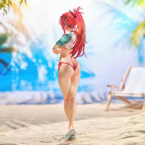 (In Stock) (W_6078) 1/7 Rapi Red Hood Swimsuit Ver Unpainted Unassembled Garage Kit White Resin Mode
