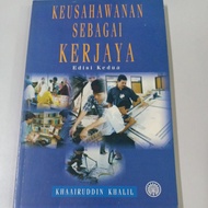 keusahawanan sebagai kerjaya