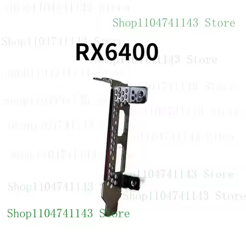 Low Profile Bracket For Sapphire HP AMD Radeon RX6400 LP Graphics Video Card