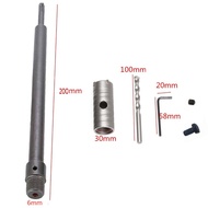ชุดดอกสว่าน โฮลซอเจาะปูน คอนกรีต อิฐบล็อก หินอ่อน กระเบื้อง 3 ขนาด 30 40 50 mm ใช้สำหรับเจาะกระแทก