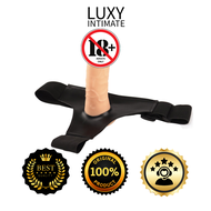 [LUXY] READY STOCK! Strap On Dildo Harnesses Dildo Wearable Hollow -Penis Sex Toy Male / Female Adul