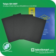 taiyo sh-007 amplas sheet kertas #60-2000 230x280mm - 120