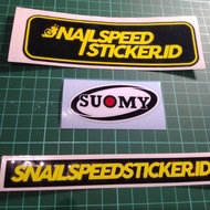 Suomy logo helmet Sticker 7cm