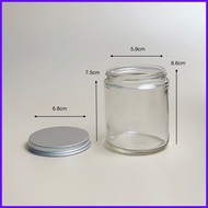 ✤ ㍿ Transparent Glass Candle Jar 120ml / 200ml / 250ml /500ml