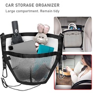 Car Organizer Seat Back Storage Mesh Net Bag Pocket For Car Seat Side Organizer Jaring Kereta Untuk Simpanan Barang
