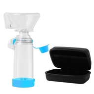 Suolaer Aerosol Chamber Silicone Aerosol Inhaler Chamber Nebulization Bottle with bag Asthma Spacer 