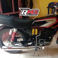 Original RMS stainless steel bamboo rxking exhaust