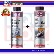 LIQUI MOLY COMBO 2 ( ENGINE FLUSH &amp; OIL ADDITIVE )