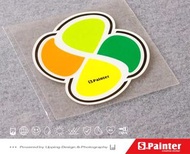 日本駕駛新手標誌貼紙 (貼於擋風玻璃)