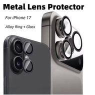 Tempered Glass Camera iphone 17 / 17 Pro / 17 Pro Max / 17 Air Ring Camera Lens Protector