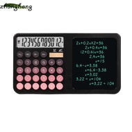 ZHANGHONG  Calculator, Dual Power Supply Large LCD Display Scientific Calculator, 12-Digit Standard 