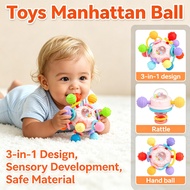 Mainan Baby 1 Tahun Toys Manhattan Teether Toys Baby Toy Rattle Toys Baby 6 Month Toys Infant Ball R