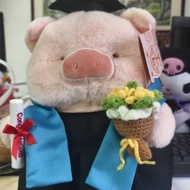 保證正版lulu豬畢業公仔 一口價$399.99（外面賣$5xx，歡迎格價，$399.99全網最平，...