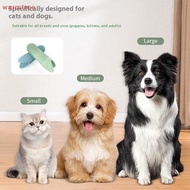 (warmtree) Silicone Pet Dog 360° Cleaning Finger Toothbrush Oral Cleaning Finger Cots Toothbrush Pet