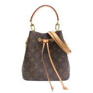 棕色 原花帆布 NeoNoe BB 水桶包 兩用包【LOUIS VUITTON LV 路易威登】 M46581