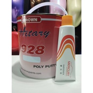 MERCURY NISSAN HITARY 928 POLY CAR PUTTY 4KG (BROWN/GREY)