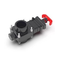 Gate Valve Switch Manual Plug-In Valve Precipitation Chamber Discharge Pull-Out Valve pvc Hand-Pull 